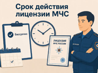 Срок действия лицензии МЧС