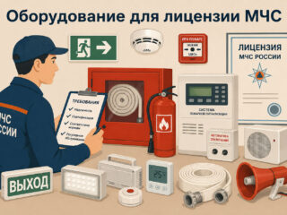 Оборудование для лицензии МЧС