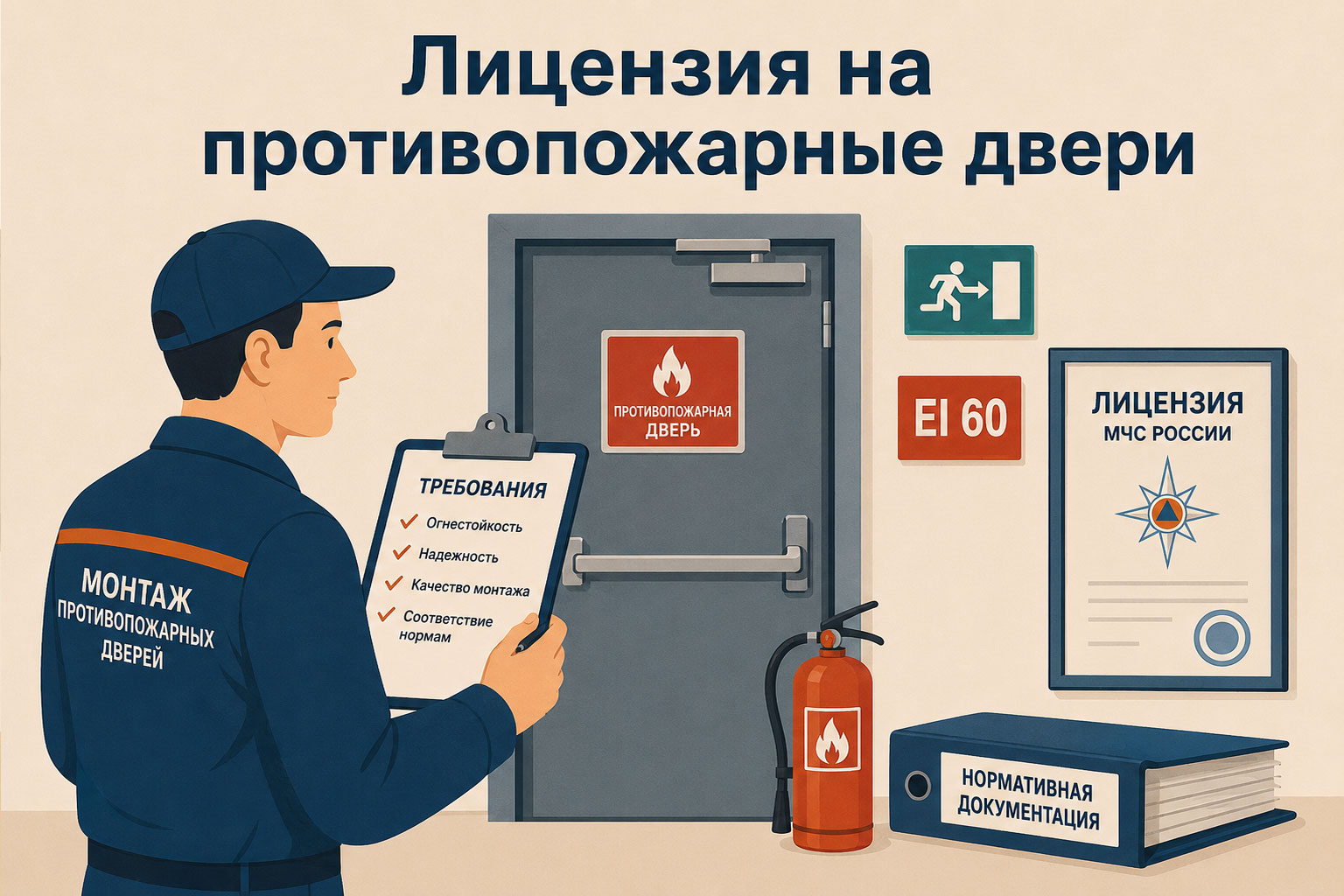 Лицензия на противопожарные двери