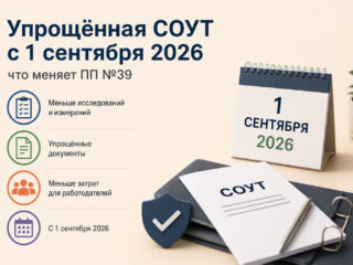 Упрощённая СОУТ с 1 сентября 2026: что меняет ПП №39